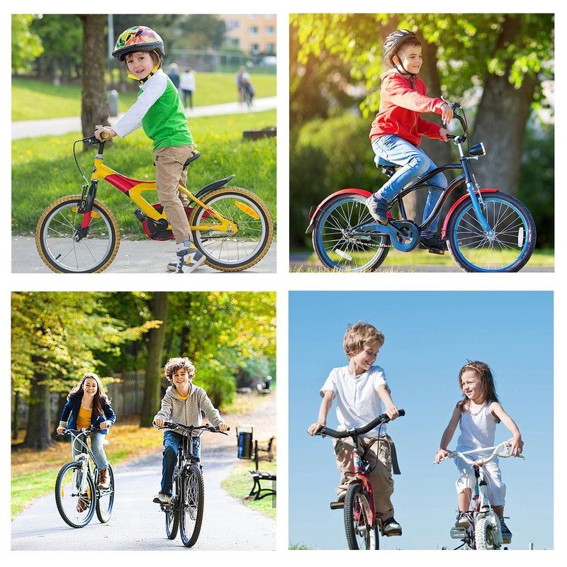 Children's Bicycle Stand, Children's Bike, Height Adjustable Bicycle Footrest, No