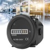 Round Hour Meter PC High Accuracy Quartz Mechanical Hour Meter