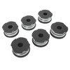 6pcs Weeder Replacement Spool 38.6ft 0.06in String Trimmer Replacement Spool