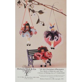 HICKORY STICK & CO. H1-6 CHRISTINA'S PLAYMATES DOLL PATTERN