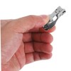 Generic Mini Stainless Steel Nail Clippers with Splash Design Sharp