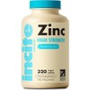 Incite Nutrition Zinc 40mg Supplement Tablets UK Delivery, 1 Count, 320 Tablets / Incite Nutrition 아연 40mg 영양제 태블릿 영국 직배송, 1개, 320정