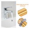 sourcing map 1 Pcs 3.94 Inch Faucet Extension Mounting Pipe