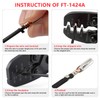 Flytuo 1424A Molex Crimper, Open Barrel Terminal Crimp Tool for