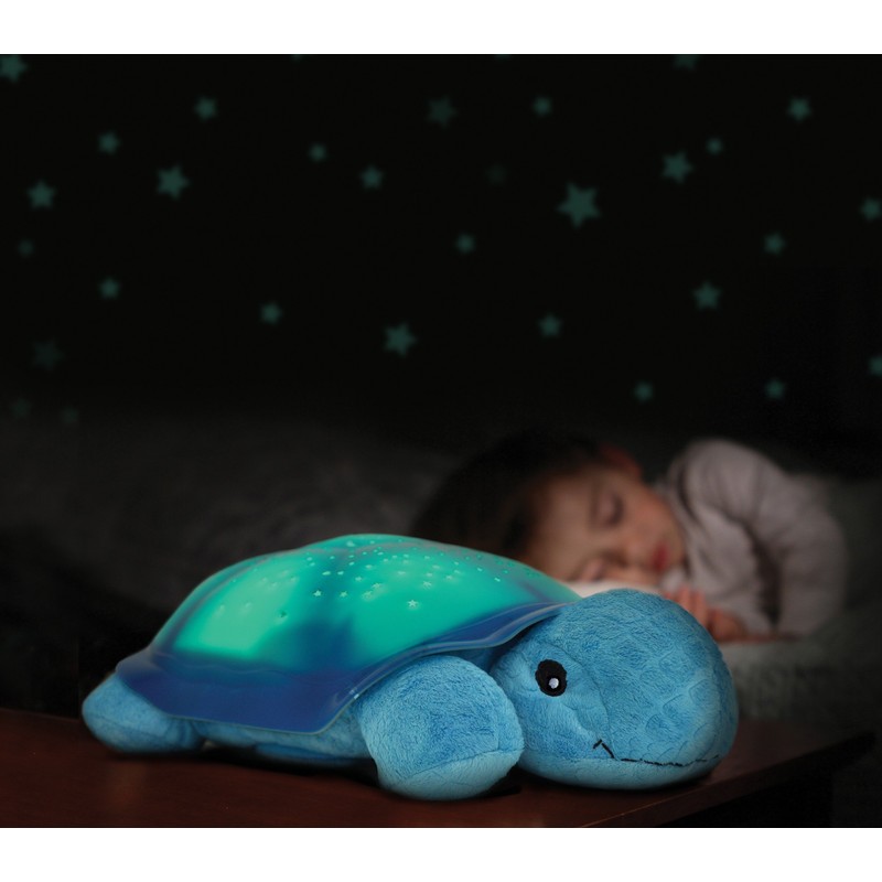 Cloud B Twilight Night Light Turtle blue