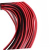 TEHAUX 1pc Copper Wire Audio Cable Speaker Cord with Cover