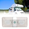 RV Ceiling Double Reading Light Touch Button Stepless 48 LEDs