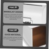 Mikinona Shaving Blade Disposal Case Printed Barbershop Blade Disposal Container