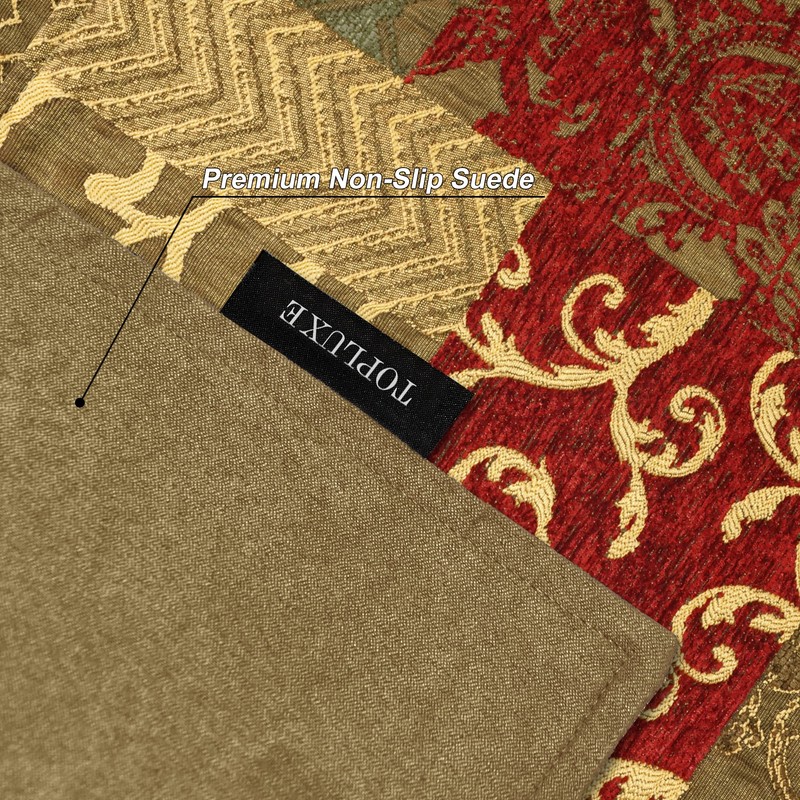 TOPLUXE Placemats 30x45cm, Table Mats for Dining Room/Restaurant/Banquet/Festival Decoration (Set