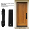Sliding Barn Door Handles and Pulls Double Sided Hardware Set