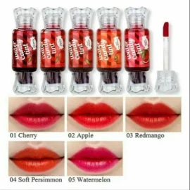 E-karly Combo 5 Tintas Coreanas Labiales Candy Diferentes Colores