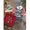 Vertbaudet Baby Romper and Hat Set Gnome Costume, fir