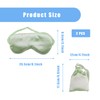 Bojueshaw Blackout Sleep Mask,Silk Eye Mask with Adjustable Strap,Ultra Soft