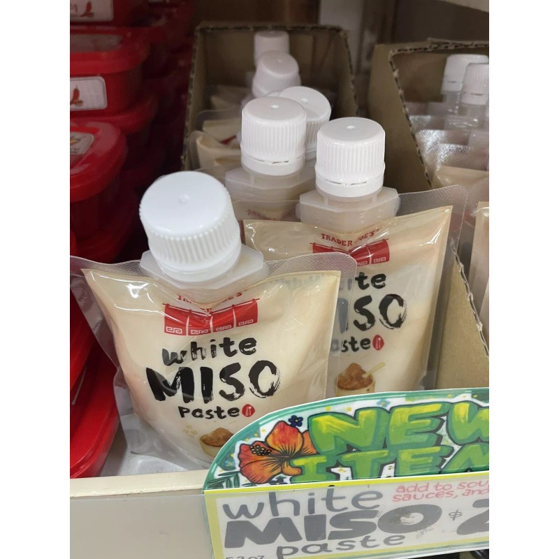 TRADER JOES 2 Packs Trader Joe’s White Miso Paste NEW