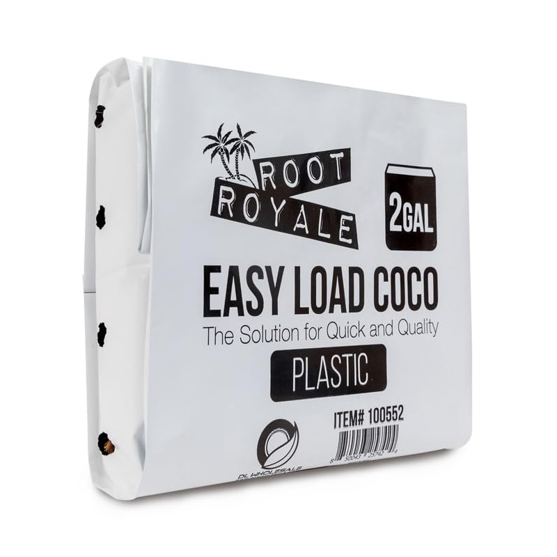 DL Wholesale Root Royale Easy Load Coco Coir Plastic Grow