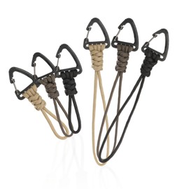 Space fire Paracord Lanyard Carabiner Camping Outdoor (Quick Hang Hook) Set of 6
