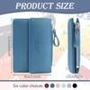 Bifold Leather RFID Blocking Wallet for Women Mini Ladies Purse
