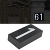Outdoor Solar Power LED Number Sign Light House Hotel Store