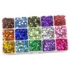 Summer-Ray 5mm Assorted Colour Rhinestones in Storage Box Set #2