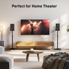 PERLESMITH Universal Speaker Stands for Surround Sound -Height Adjustable Extend