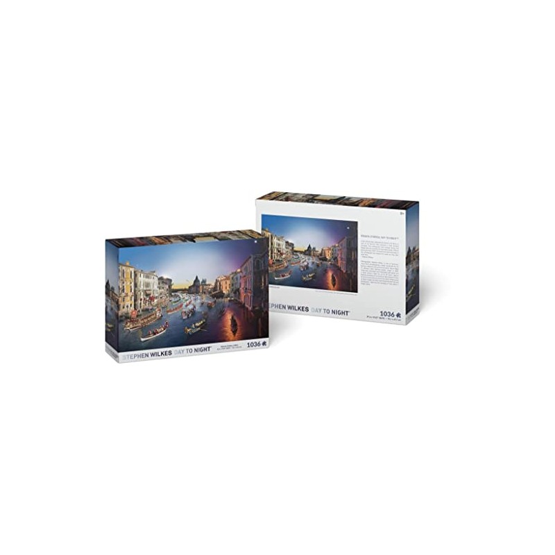 4D Cityscape Puzzle - Stephen Wilkes Regata Storica, Venice, Day