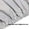 Marsrut 2 Pack Boat Cover, Outdoor Waterproof Pontoon Captain Bench