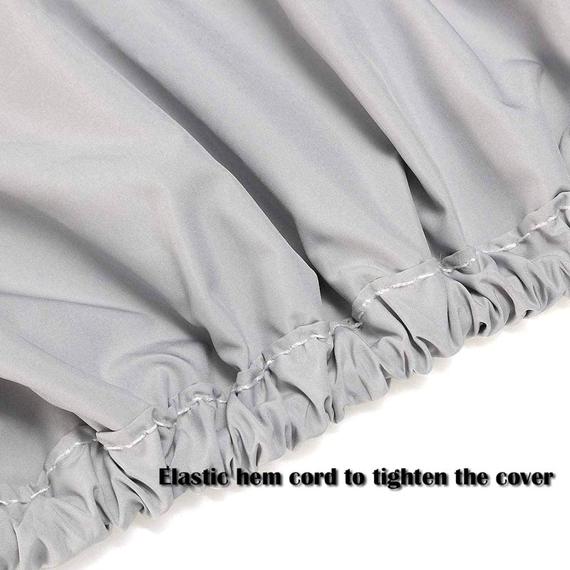 Marsrut 2 Pack Boat Cover, Outdoor Waterproof Pontoon Captain Bench