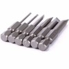 Rocaris 6pcs 2 in 2.0-6.0mm Flat Head Slotted Tip Magnetic