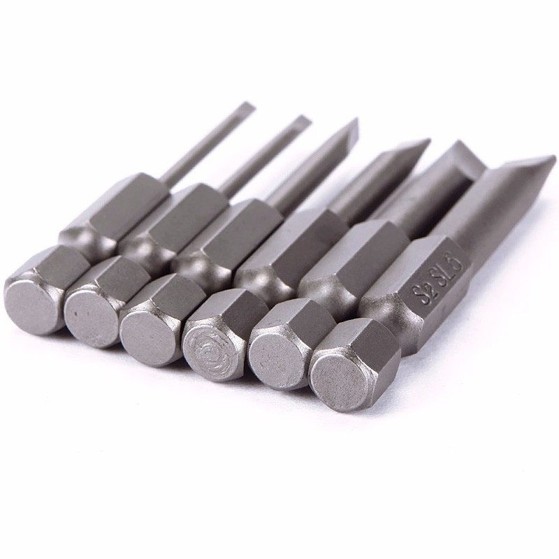 Rocaris 6pcs 2 in 2.0-6.0mm Flat Head Slotted Tip Magnetic