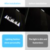 BuJinZeTui 2 PCS Car Door Logo Lights Compatible for 4Runner