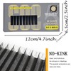 SEEDEW Double Tips 5D Lash Extensions, 0.07mm D Curl MIX8-15mm
