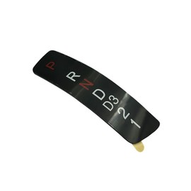 Lskioer Black Console Gear Stick Selector Display Panel Trim Fits for Honda Accord Crosstour 8Th 2008-2013, Car Gear Level Indicator Console Gear Stick