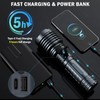 baibian Rechargeable Flashlights High Lumens, 5000.000 Lumens Super Bright Flashlight,
