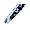 DreamCut Black with White flowers Expert Slant Tweezers