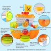 Pirate Ship Boat & Water Cannon Baby Bath Play Time