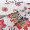 Cozy Line Home Fashions Gypsy Floral Reversible Quilt Bedding Set,