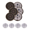 Trimming Shop Jeans Button Hammer on 14mm Brass Tack Fasteners