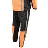 Milwaukee Leather SH233102 Men's Black and Orange Water Resistant Rain