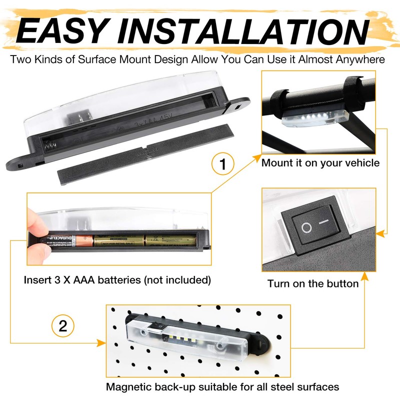 DJI 4X4 Universal Roll Bar Mount for LED Light Utility