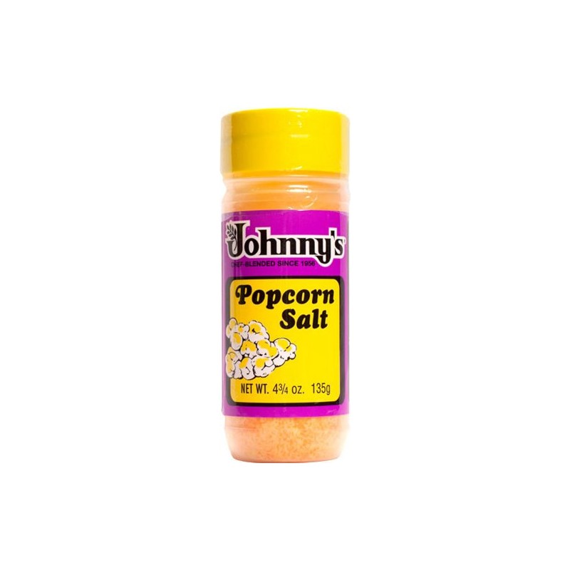 Johnny's Gluten Free POPCORN SALT 4.75oz (2 Pack)