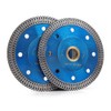 2Pcs/Lot 4" Diamond Tile Blades Super Thin Porcelain Turbo Blade