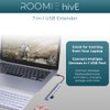 ROOMIE hivE USB Extender Hub, 3.0, 7 Ports Aluminium Hub