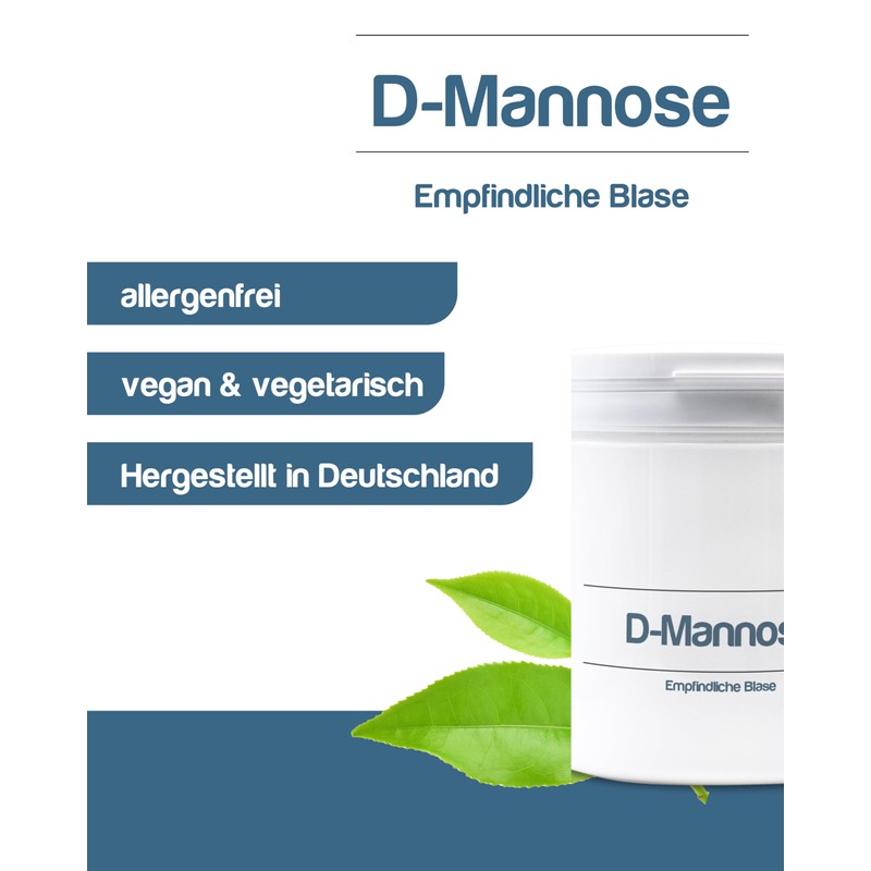 quickPEP D-Mannose Powder High Dose 400 g - 100% Pure