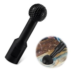 Riisoyu Ball Cutter Wood Carving, 25 mm Ball Chisel Wood Shaper Ball Chisel File Grinding Heads for 115/125 mm Angle Grinder for Angle Grinder Woodworking Tools Wood Rasp