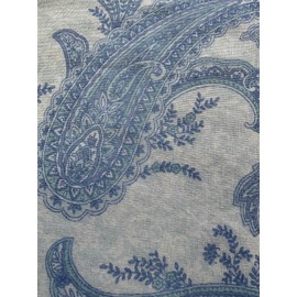 Tadashi Itosho GH4931 Cotton Gauze Skin Duvet Cover, Paisley, Blue, 55.1 x 74.8 inches (140 x 190 cm)