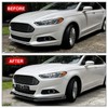 Fancemot Carbon Fiber Front Bumper Lip Splitter Compatible with Ford