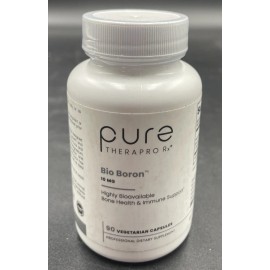 Pure Therapro Rx Bio Boron 10mg Vegan Mineral  90ct  Exp. 07/2027