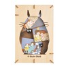 ENSKY PT-WL12 My Neighbor Totoro Paper Theater Wood Style