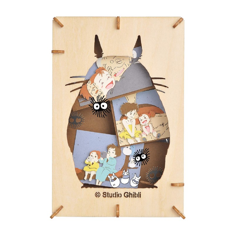 ENSKY PT-WL12 My Neighbor Totoro Paper Theater Wood Style