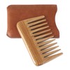 Onedor Handmade 100% Natural Green Sandalwood Hair Combs -Anti-Static Sandalwood